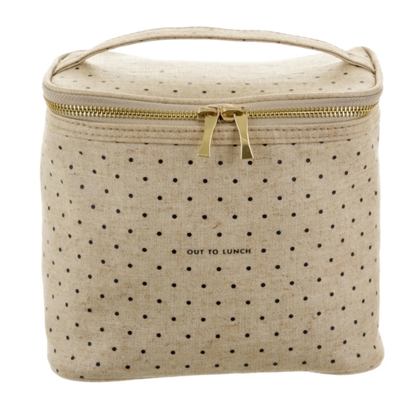kate spade Handbags - Kate Spade "Out to Lunch" bag canvas dot print